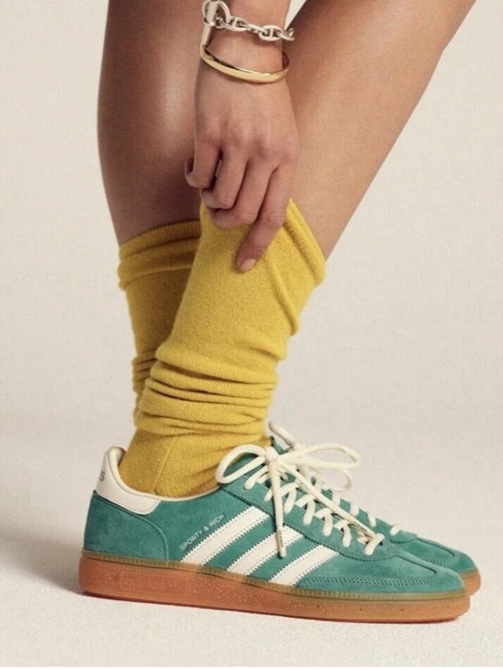 Adidas Sporty and Rich Handball Spezial Green UK 6 US 6.5
